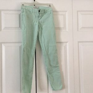 Abercrombie teal jeans